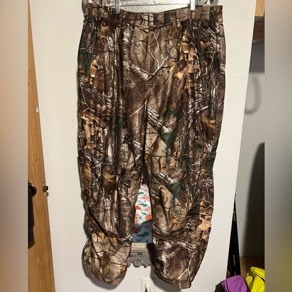 Men’s XXL Pull On Cabela’s Dry Plus Outdoor Realtree Hunting Pants Waterproof - Picture 2 of 11